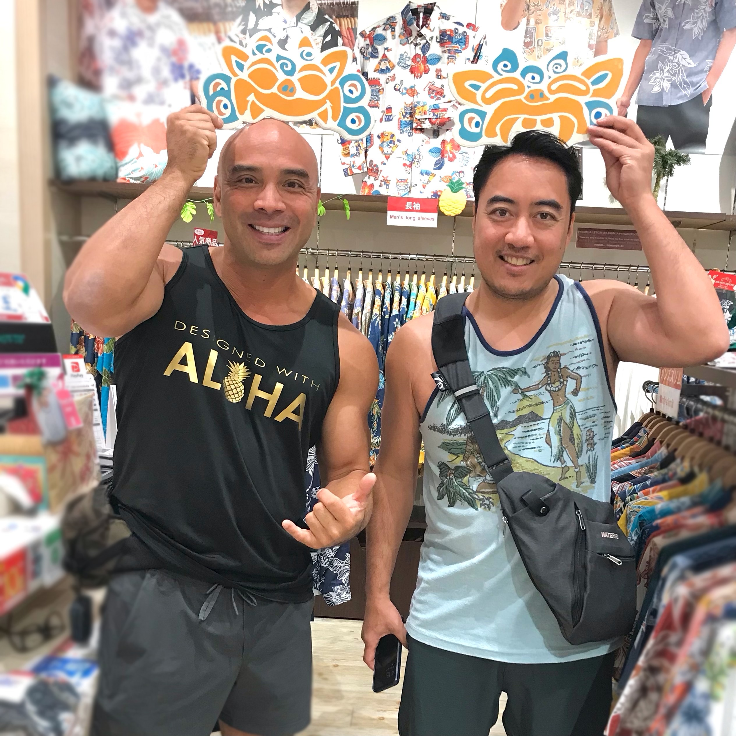 ラスト一1点のデザインをゲット！ライカム店まで足を運んでいただきました✨