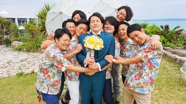 【お客様の結婚式・参列写真】参列日：2019年04月13日 古宇利島 空と海の教会