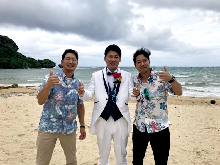 【お客様の結婚式・参列写真】挙式日：2019年10月27日 アールイズ・スイート・海の教会