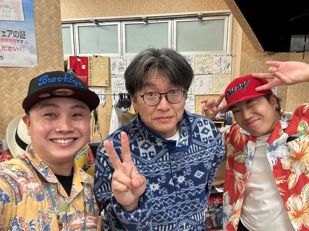 約2年ぶりにマンゴハウス国際通り２号店でデザイナースタッフと再会🏝️