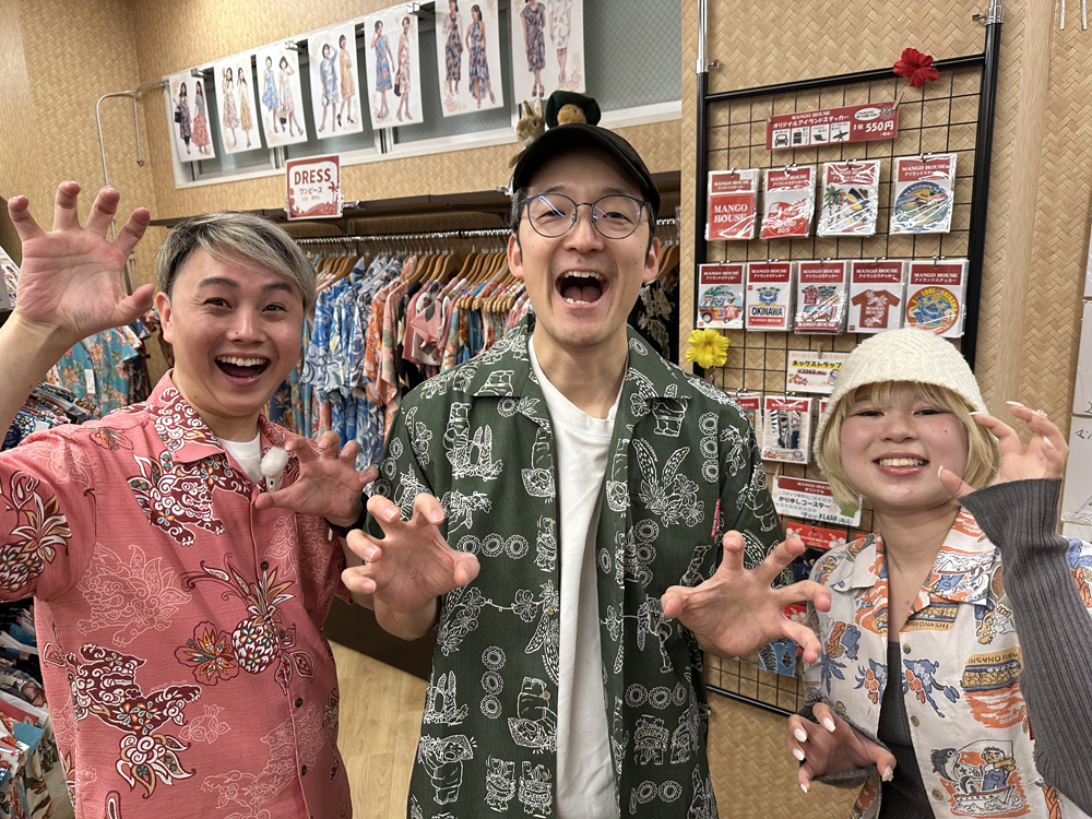 台湾でご活躍されているYouTuberのiku老師さんが撮影の為マンゴハウス国際通り2号店に！