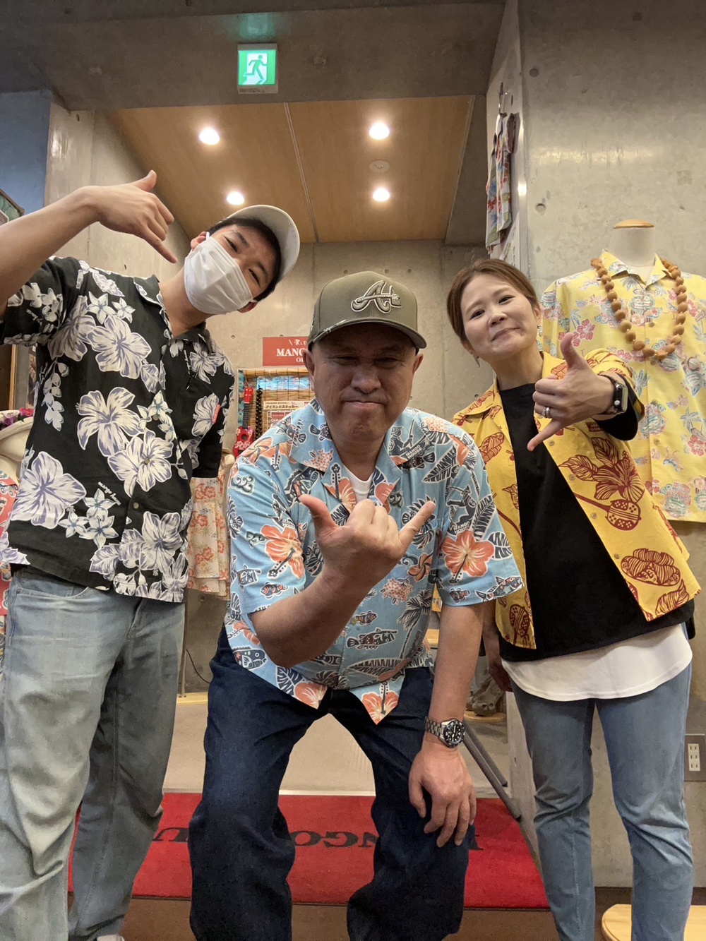 約8年間お世話になっているマンゴハウス常連の南様、元気な姿でご来店です！