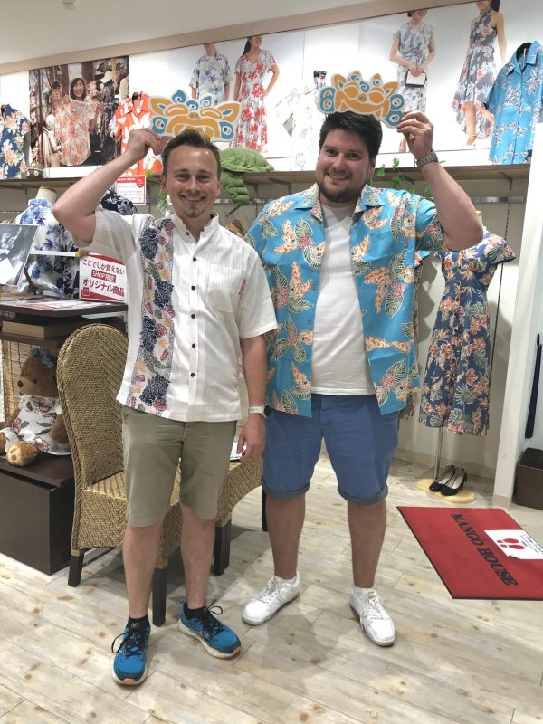 ドイツからいらしたお兄さん達です♪