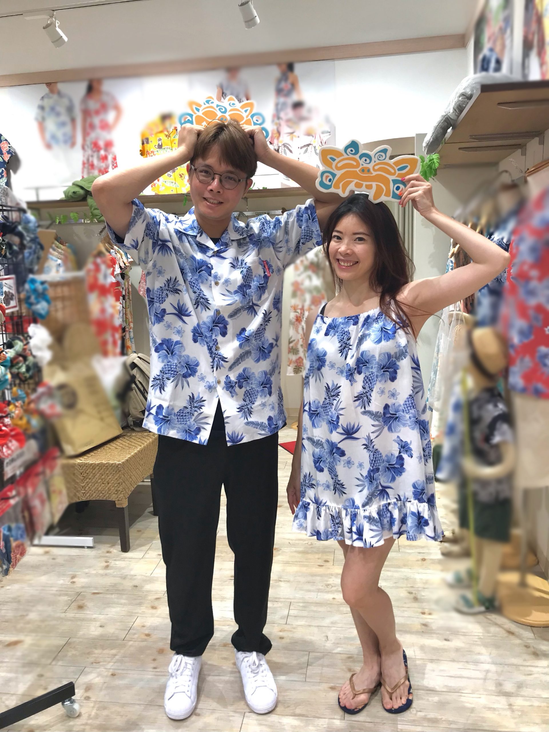 とてもお似合いでスタッフも思わず拍手 すごく可愛いかったです