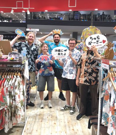 オーストラリアからお越しのお客様3週間の沖縄旅行楽しまれましたか？