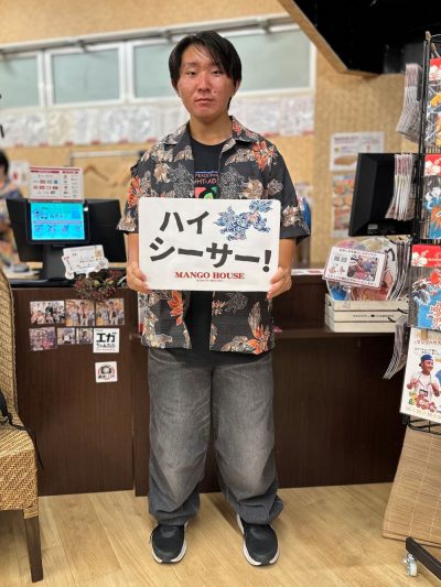 初沖縄！初かりゆしウェア！