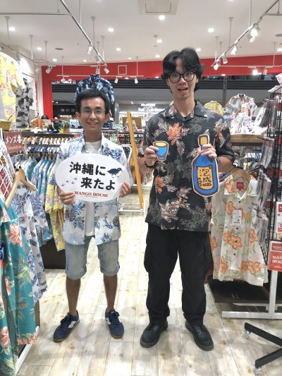 ぜひ！マンゴハウスのかりゆしウェアで
また遊びにいらしてくださいね
お待ちしております♪