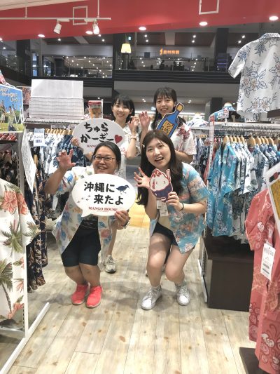 台湾からお越しのお客様ご来店日本語もお上手で、沖縄の方言まで