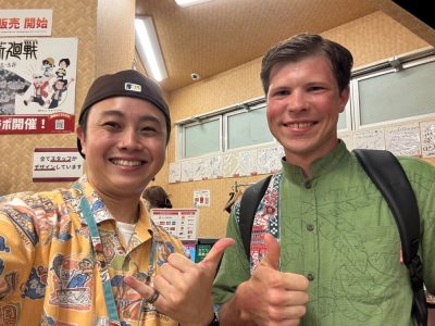 ボストンからかりゆしウェア愛用のお客様ご来店♪