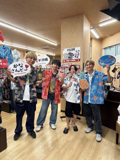 マンゴハウス人気柄シーサーデザインでおそろいコーデ♪