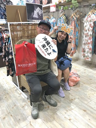 台湾からお越しのお客様ご来店日本語もお上手で スタッフも助かりました