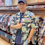 沖縄かりゆしウェア風景柄マンゴハウス2