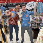 観光でお越しのお客様本日が沖縄初日、感謝の意味であるにふぇーでーびるも覚えていかれました