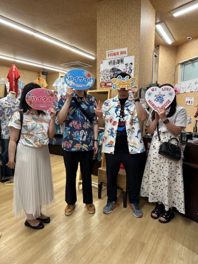 コラボかりゆしウェアで沖縄エンジョイ♩