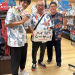 沖縄のイベント参加するため沖縄の衣装にお着換え！