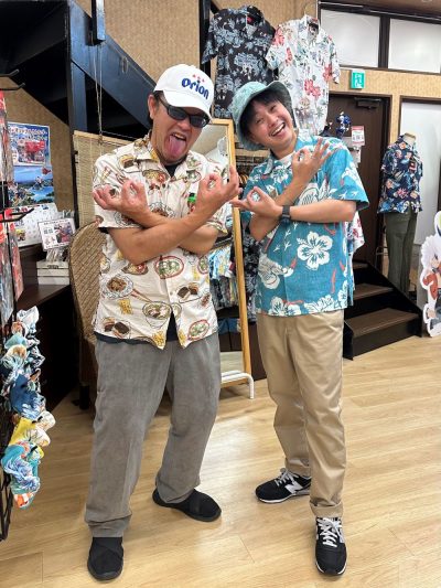 何気にお初の常連様と記念撮影!