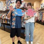 食事会のドレスコーデでマンゴハウスのかりゆしウェアを選んでいただきました！