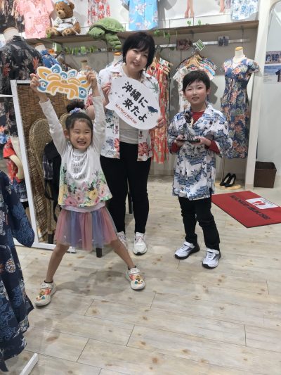 明日は美ら海水族館に行くみたいで楽しそうにお話ししてくださいましたね♪