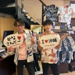 【仲良し2人のお客様😆マンゴハウスのかりゆしウェアをGET‼︎】