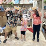 リピーター様ご来店お子さんもかりゆしを着てノリノリでお写真