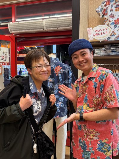 デザイナーに会いに再来店♪