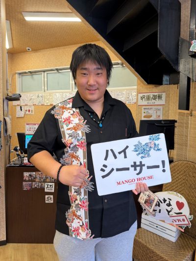 初かりゆしウェアを選んでいただきました♪