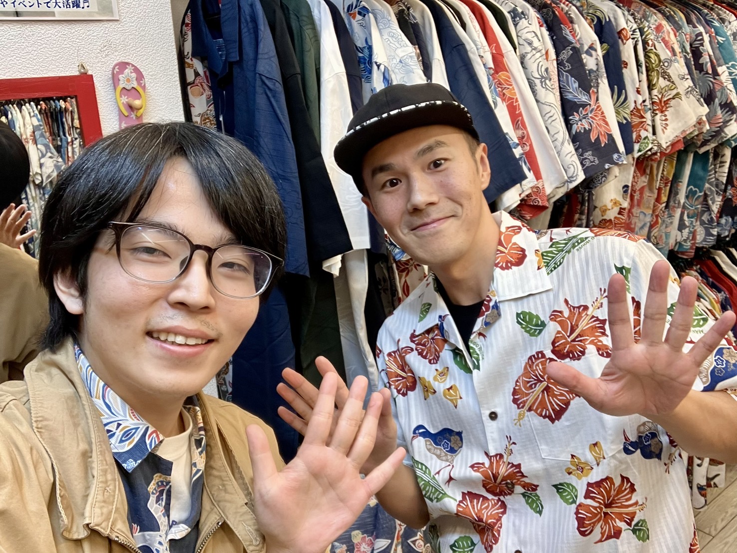 バルーンパフォーマンス🎈されているザーキー岡さんがご来店頂きました🌺