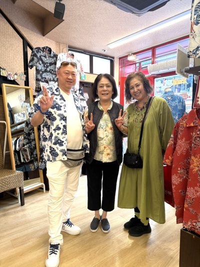 明るくて素敵なご夫婦がマンゴハウスへご来店！笑顔満載の沖縄旅🌺