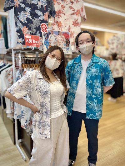 新婚旅行はマンゴハウスのかりゆしウェアで沖縄旅行1