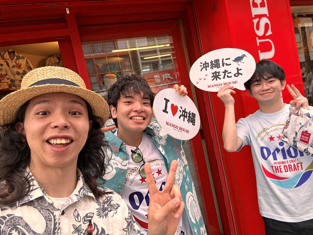 初のかりゆしウェア👕お2人でお気に入りのデザインをゲット😳✨