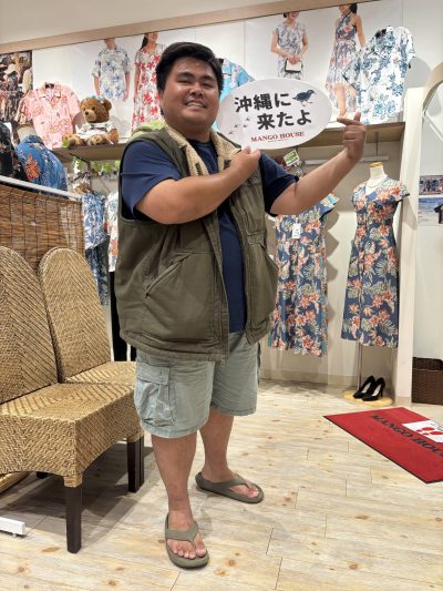 海外からお越しのお客様ご来店!