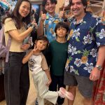 マンゴハウスのかりゆしウェアを着用して再来店♪