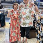 staffイレイとは昨日ぶりの再会🌺沖縄満喫中のご夫婦ご来店です！