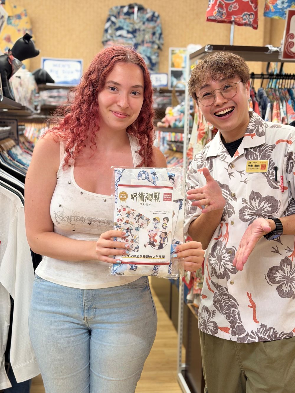 海外から長期滞在で日本語がとてもお上手なお客様ご来店です✨🏝️🌈🌺