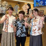 沖縄旅行記念に素敵なかりゆしウェアを見つけることが出来ました♪
