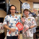 マンゴハウスのかりゆしウェアをとても気に入って下さっているお客様♪