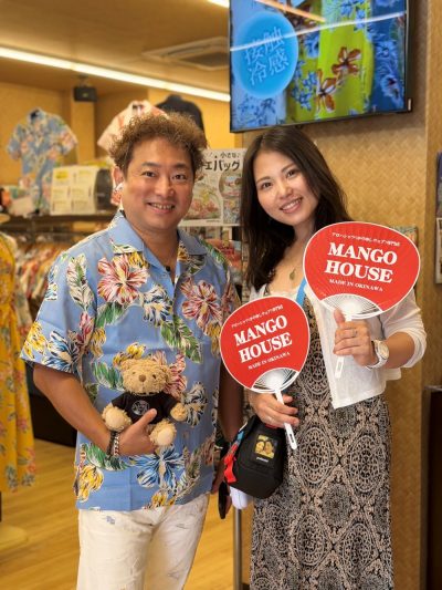 マンゴハウスでお揃いかりゆしウェアをゲット♪