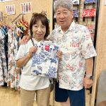 マンゴハウス国際通り2号店リピーター様かりゆしウェア購入