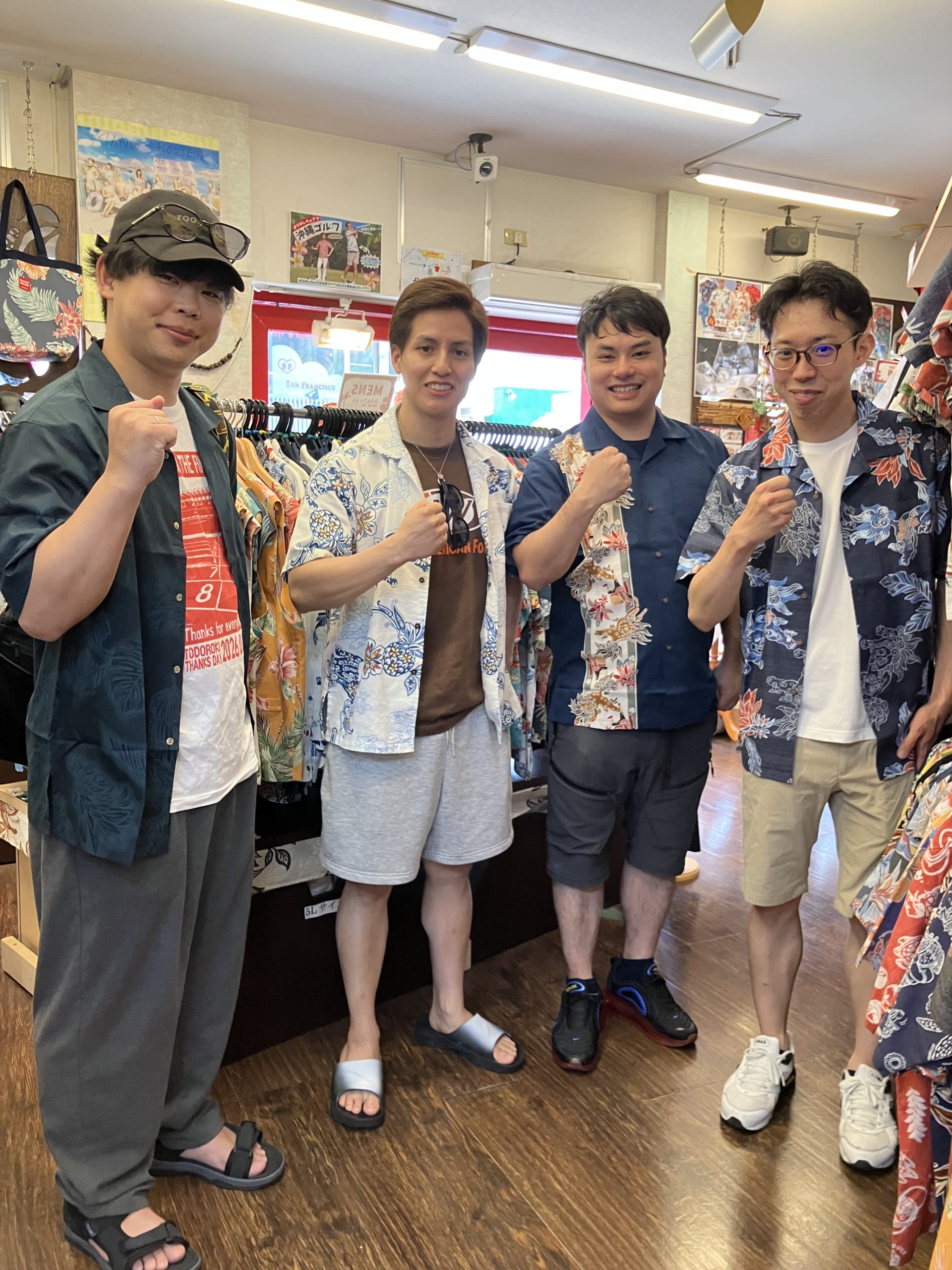 最終日も楽しんじゃおう♪かりゆしウェアに着替えて沖縄満喫✨