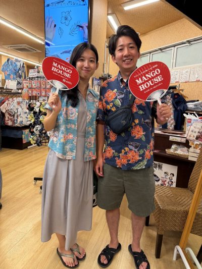 彼女さんを連れてマンゴハウスへ再来店♪