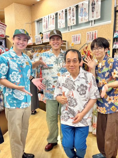 マンゴハウス常連のお客様がスタッフに会いに来てくれました♪