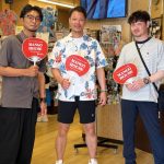 爽やかかりゆしウェアで沖縄満喫です♪