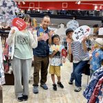 今日沖縄入りしたばかりのご家族ご来店