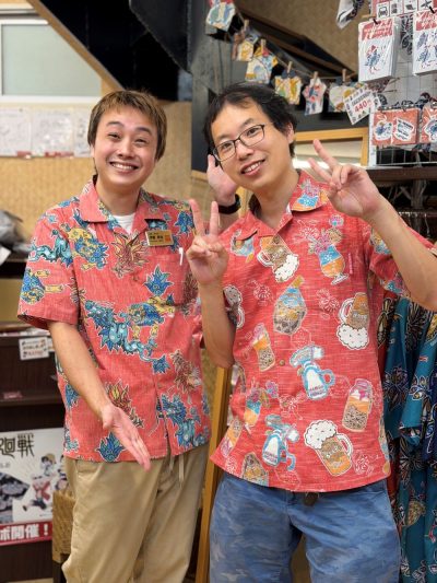 １年ぶりの常連様デザイナーと記念撮影♪