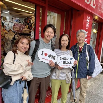 兵庫県から家族が着た際にマンゴハウスでお買い物