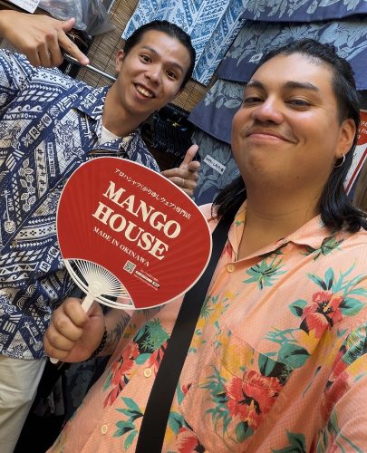 留学で沖縄へ🛫🌺初めてのかりゆしウェアをGET👍✨