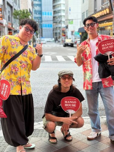 【静岡県からお越しのお客様✈️飲みの前にかりゆしウェアをGET🤩】