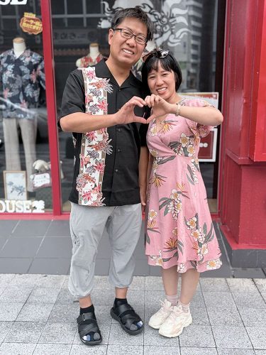 旅行最終日もかりゆしウェアで🌺沖縄満喫スタイルに♪