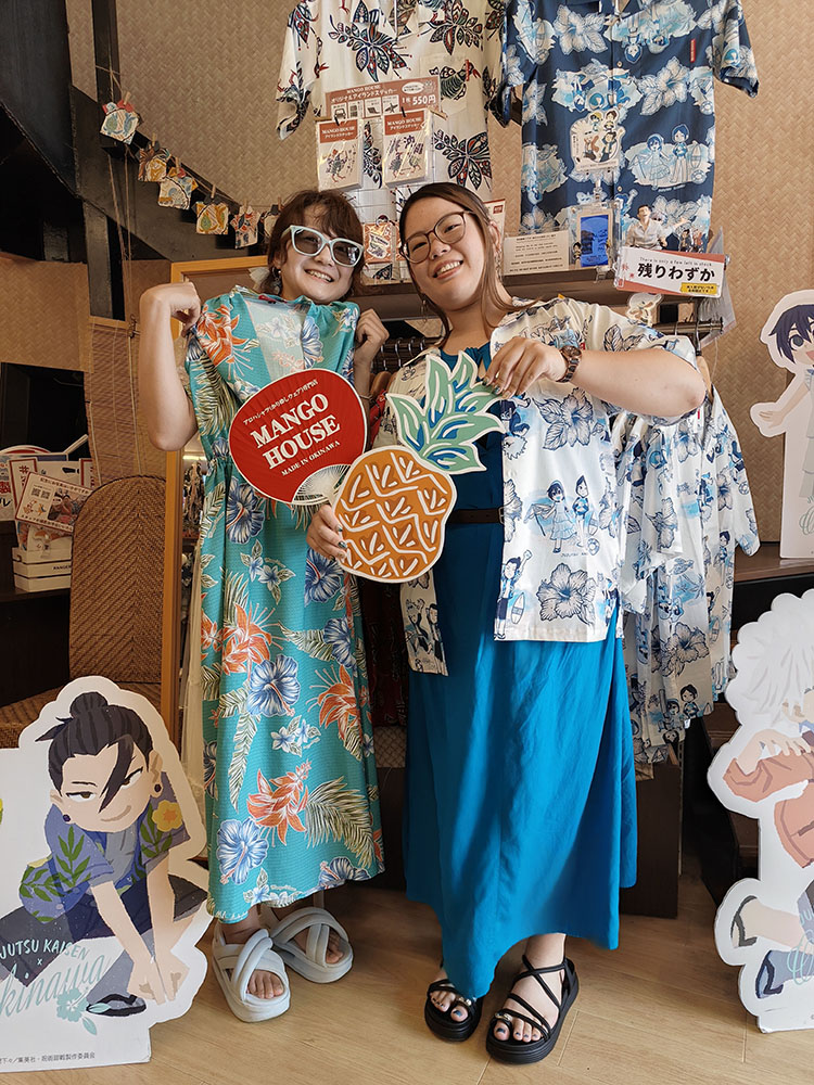 神奈川＆宮崎からお越しのお客様✈️ お気に入りのかりゆしウェアをチョイス✨