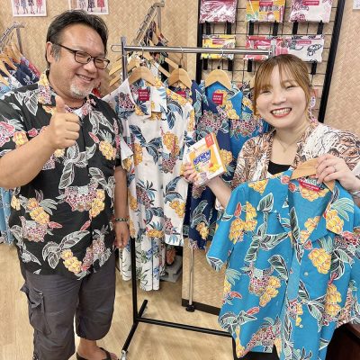 マンゴハウスのデザイナーと常連のお客様